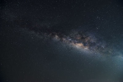 Low angle view of stars in sky