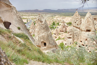 Panoramic view of historic building