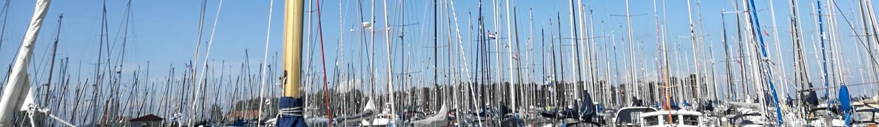 Panoramic view of water against sky