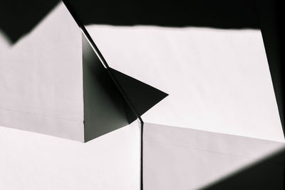 Low angle view of paper