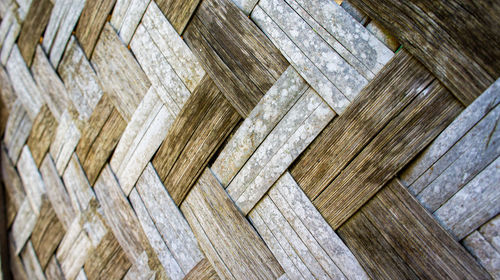 Full frame shot of wooden floor