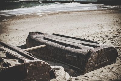 Scenic view of beach