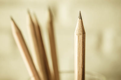 Close-up of pencil