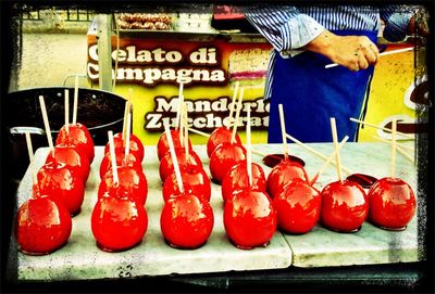 Full frame shot of tomatoes for sale