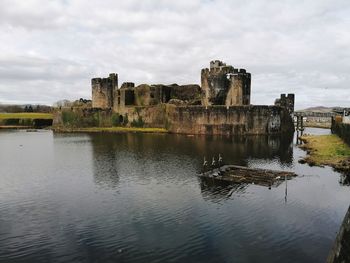 Moated castle 