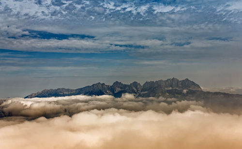 Scenic view of cloudscape against sky