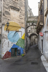 Street amidst buildings in city