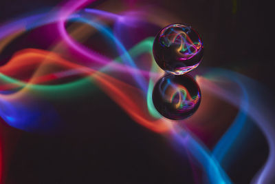 Close-up of bubbles