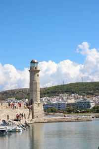 Heraklion port lighthouse