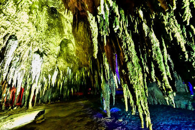 Panoramic view of cave