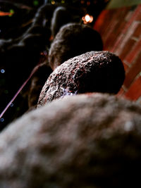 Close-up of rocks on rock