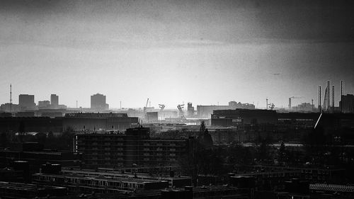 Buildings in city
