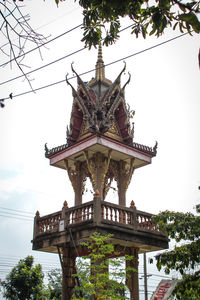 Low angle view of a temple