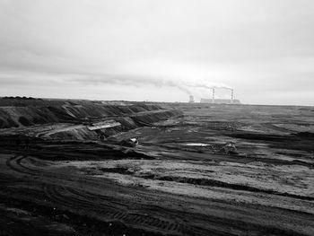 Wind turbines in sea