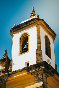 Low angle view of historic building against sky