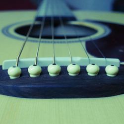 Close-up of guitar