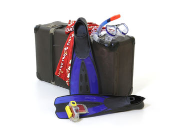 Fire hydrant against white background