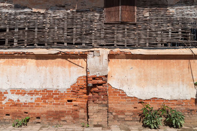 Exterior of old house