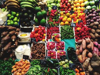 Close-up of food for sale at market stall