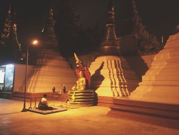 Statue in temple