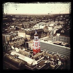 Aerial view of city