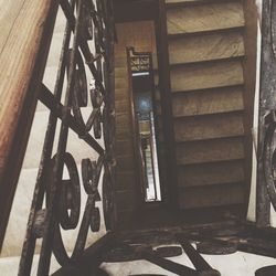 Low angle view of staircase