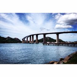 Bridge over river