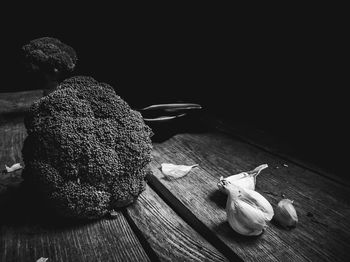 Close-up of bread on table