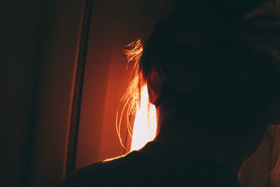 View of sky at sunset