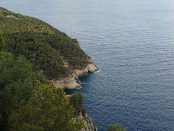 Scenic view of calm sea against sky