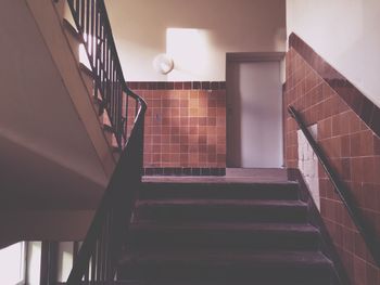 Low angle view of staircase