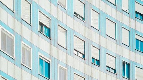 Full frame shot of modern building
