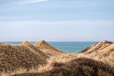 Panoramic view of sea against sky