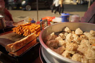 Close-up of food