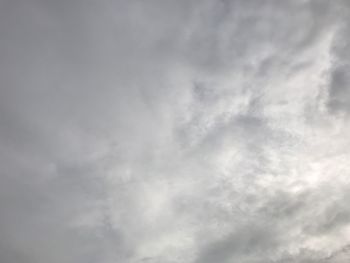 Low angle view of storm clouds in sky