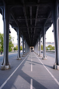 Interior of bridge