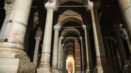 Low angle view of historical building