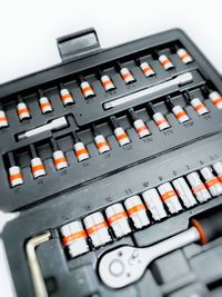 Close-up of computer keyboard