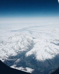 Aerial view of landscape