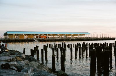 Pier on jetty