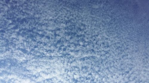 Low angle view of cloudy sky