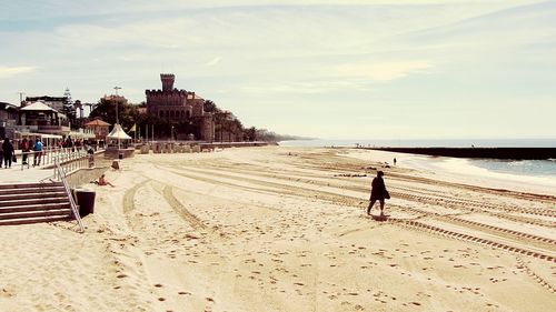 People on beach