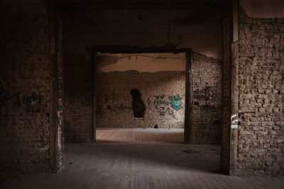 View of an abandoned building