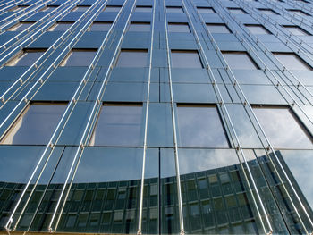 Low angle view of modern building