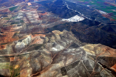 Aerial view of landscape