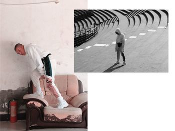 Full length of man standing outdoors