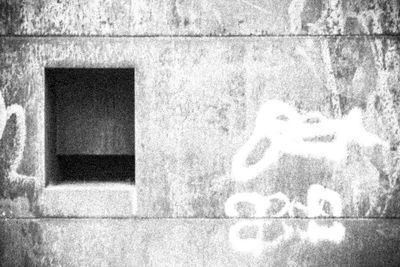 Graffiti on wall