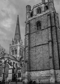 Low angle view of church