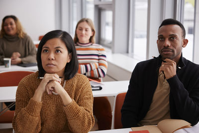 Business people at workshop