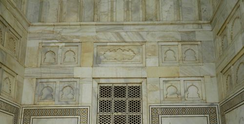 Low angle view of ornate building